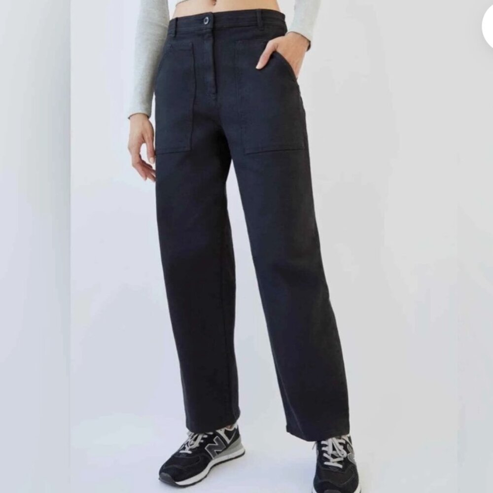 Aritzia Wilfred Free Modern Utility Pants Black Jeans